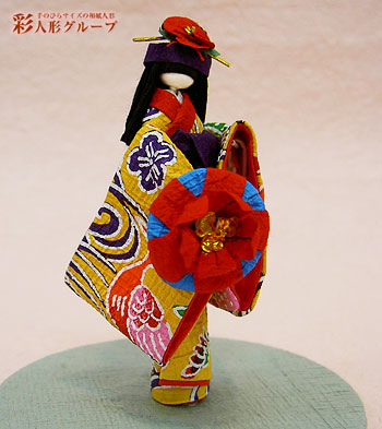 沖縄 彩人形-手のひらサイズの和紙人形-